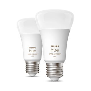 LED smart žárovky v sadě 2 ks E27, 11 W White and color ambiance – Philips Hue