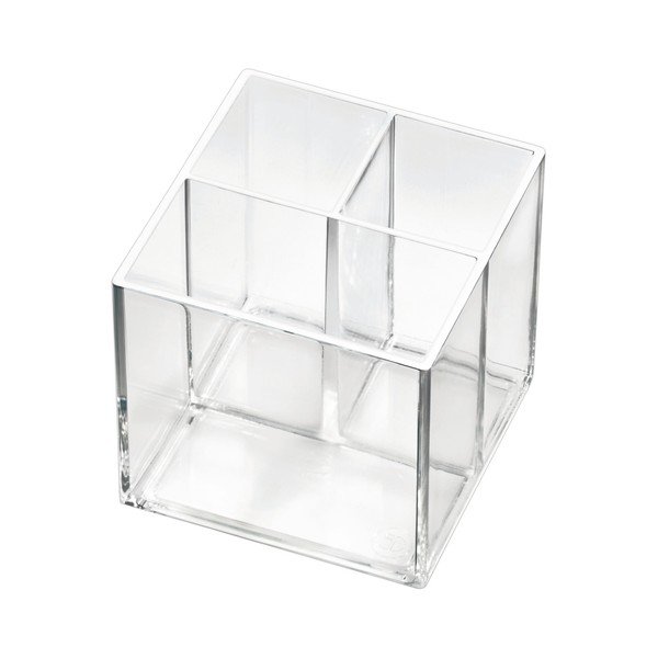Koupelnový organizér na kosmetiku z recyklovaného plastu Cosmetic Cube – iDesign-image-2