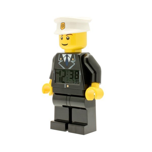 Hodiny s budíkem LEGO® City Policeman-image-1