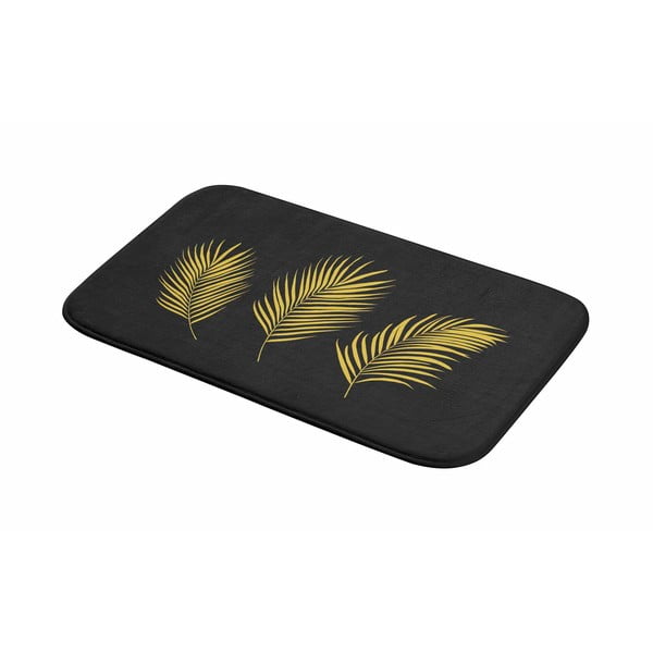 Černá/ve zlaté barvě koupelnová předložka 45x75 cm Orbella – douceur d'intérieur-image-4