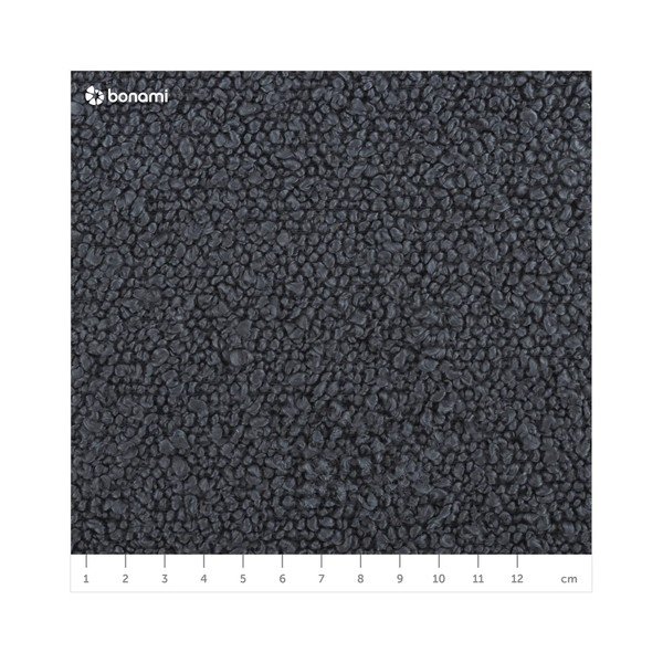 Tmavě šedý taburet z textilie bouclé Molino – Micadoni Home-image-4