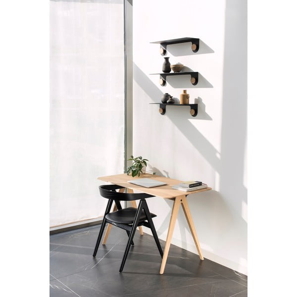 Pracovní stůl z dubového dřeva 60x120 cm Ava – Gazzda-image-1