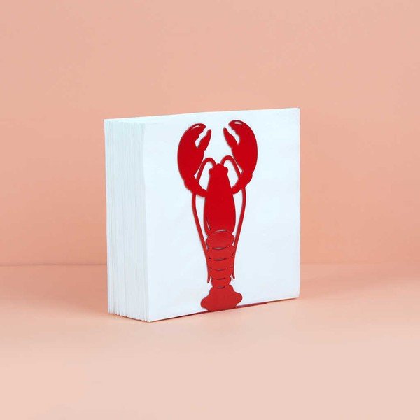 Kovový držák na ubrousky Lobster – Balvi-image-2