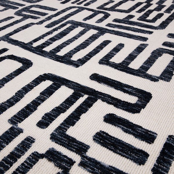 Černo-bílý koberec 200x290 cm Mason – Asiatic Carpets-image-1