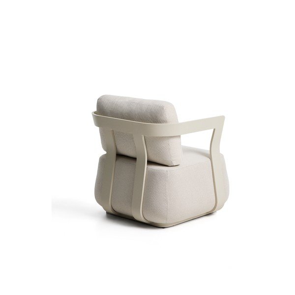Krémové polstrované zahradní křeslo Tamaris – Kave Home-image-4