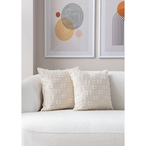 Povlaky na polštáře v sadě 2 ks 43x43 cm Tuffet – Mioli Decor-image-3