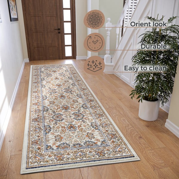 Krémový běhoun 80x240 cm Orient Saraceni – Hanse Home-image-4