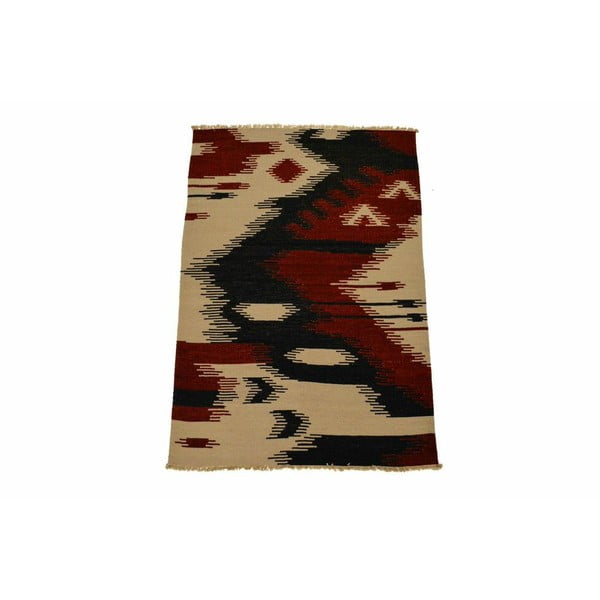 Vlněný koberec Kilim 121, 140x200 cm
