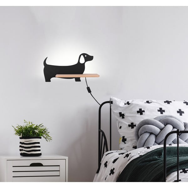 Černé dětské svítidlo Dog – Candellux Lighting-image-1