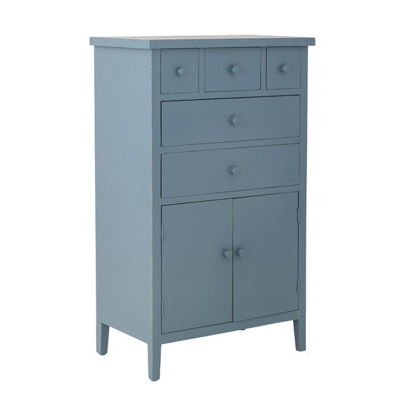 Modrá vysoká komoda 39,5x96 cm Allison – Bloomingville-image-4