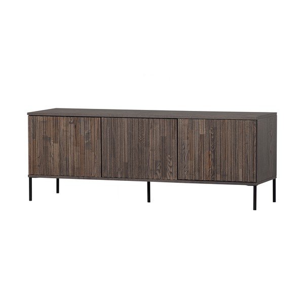 Hnědý TV stolek v dekoru jasanu 150x56x44 cm Gravure – WOOOD-image-2
