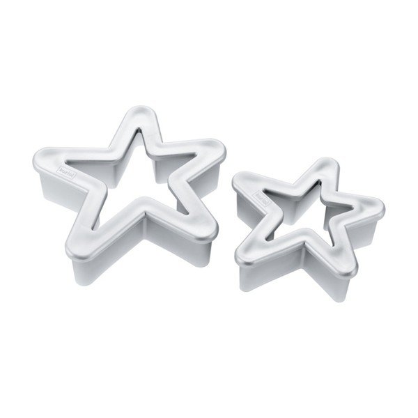 Sada 2 bílých vykrajovátek Koziol Star