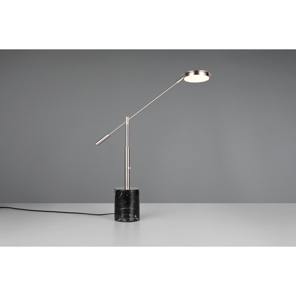 Černá/ve stříbrné barvě LED stolní lampa (výška 65 cm) Fiore – Trio Select-image-1