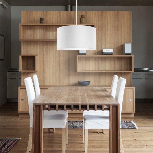 Bílé dvouramenné závěsné svítidlo Sotto Luce MIKA OY-image-1