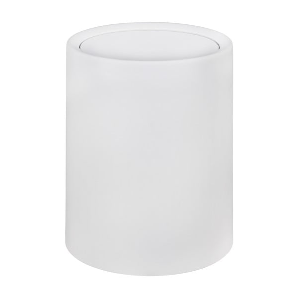 Bílý odpadkový koš Wenko Atri, 6 l-image-3