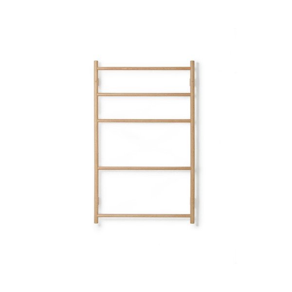 Nástěnný držák na osušky z dubového dřeva Wireworks Towel Rail Wallbar-image-1