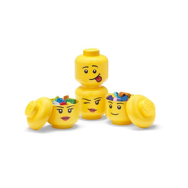 Plastové dětské úložné boxy v sadě 4 ks Multi-Pack - LEGO®-image-1