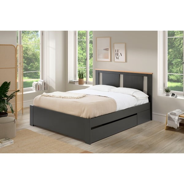 Antracitově šedá zásuvka Marckeric Enara, 137 x 147 cm-image-1