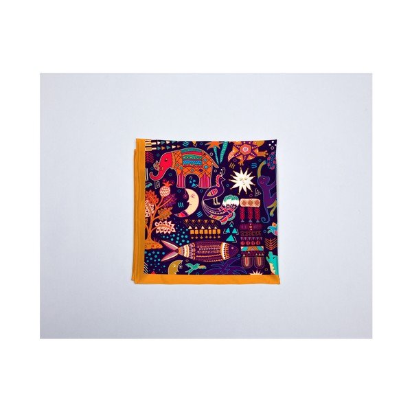 Dámský šátek Madre Selva Electric Animals, 70 x 50 cm-image-3