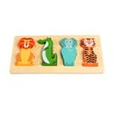 Dřevěné puzzle Colourful Creatures – Rex London