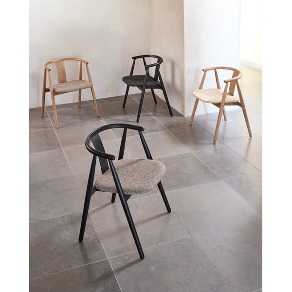 Černo-béžová jídelní židle Relate – Unique Furniture-image-1