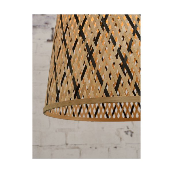 Závěsné bambusové svítidlo Good&Mojo Kalimantan, ⌀ 34 cm-image-4