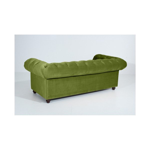Zelená pohovka Max Winzer Orleans Velvet, 216 cm-image-4