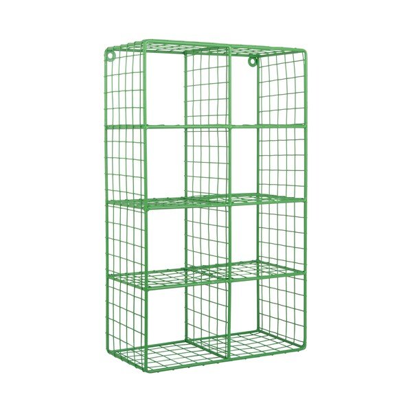 Zelená patrová ocelová police 30 cm Reja – PT LIVING-image-2