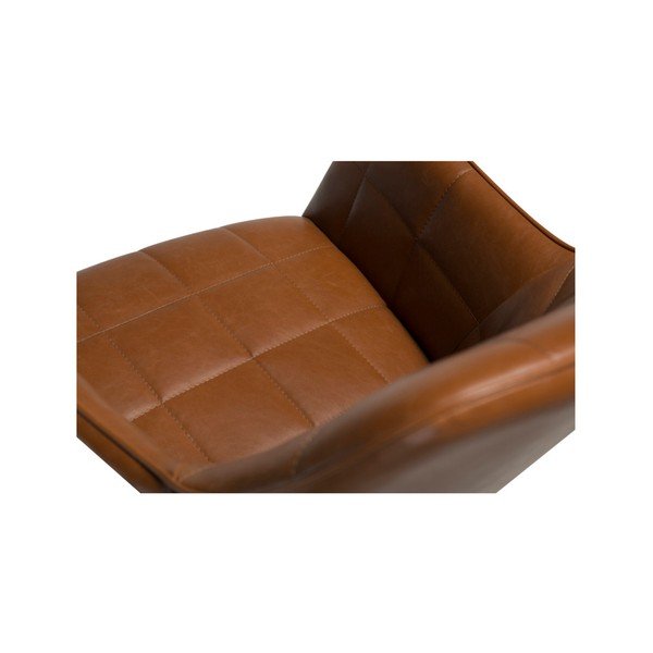 Hnědá koženková židle DAN-FORM Denmark Embrace Vintage-image-3