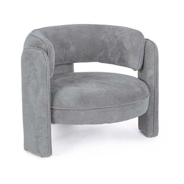 Šedé křeslo Aisha – Bizzotto