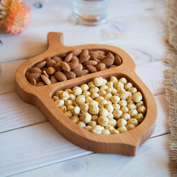 Dřevěný tác 20x28 cm – Hermia-image-1