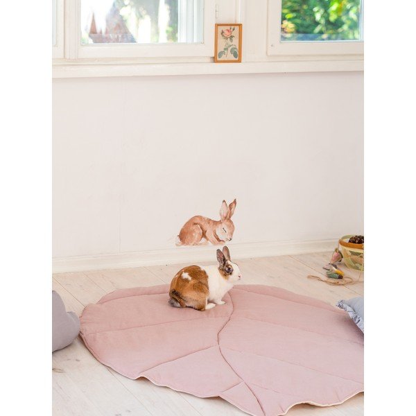 Světle růžová dětská hrací podložka Powder Pink - Moi Mili-image-2