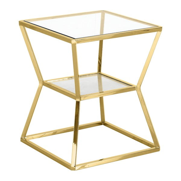 Odkládací stolek ve zlaté barvě Artelore Ascari