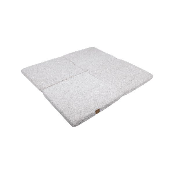 Bílá dětská hrací podložka 120x120 cm – Meowbaby