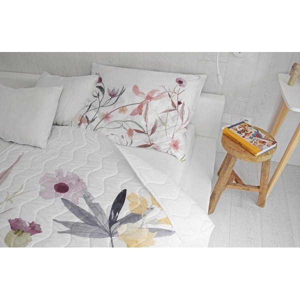 Prošívaná deka a povlak na polštář v sadě z bavlněného saténu 140x200 cm – Butter Kings-image-1