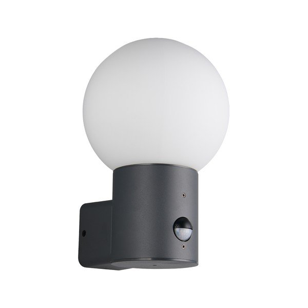 Nástěnné venkovní svítidlo se senzorem pohybu ø 18 cm Mures – Trio