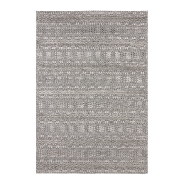 Šedý koberec vhodný i na ven Elle Decoration Brave Arras, 200 x 290 cm
