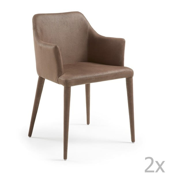Sada 2 židlí La Forma Danai