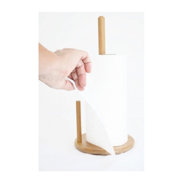 Bambusový držák na kuchyňské ubrousky Bambum Cornetti-image-1