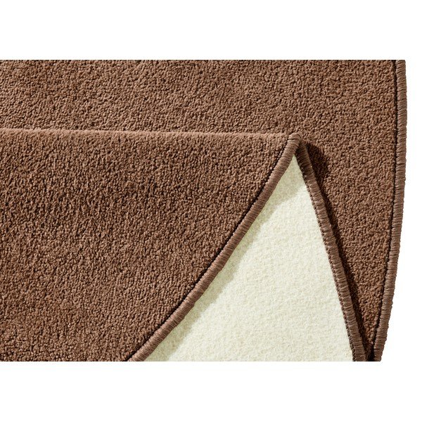 Hnědý kulatý koberec ø 133 cm Fancy – Hanse Home-image-3
