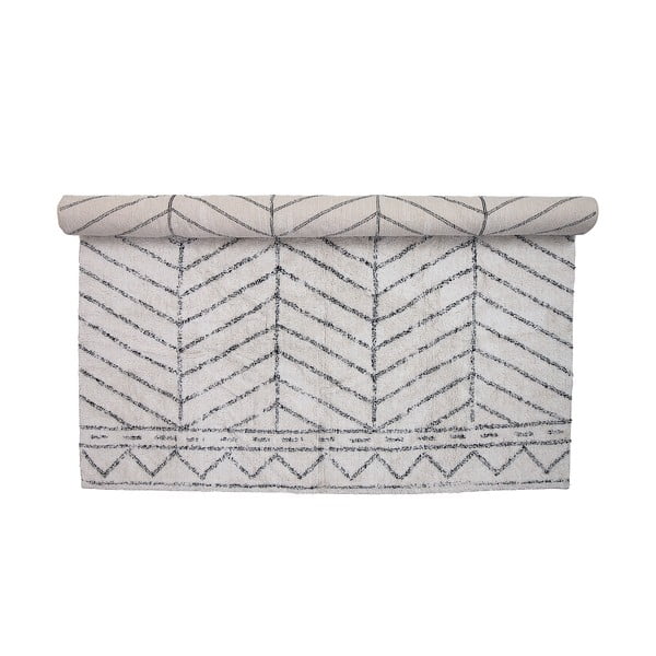 Světle šedý koberec Bloomingville Cotton, 200 x 300 cm-image-3