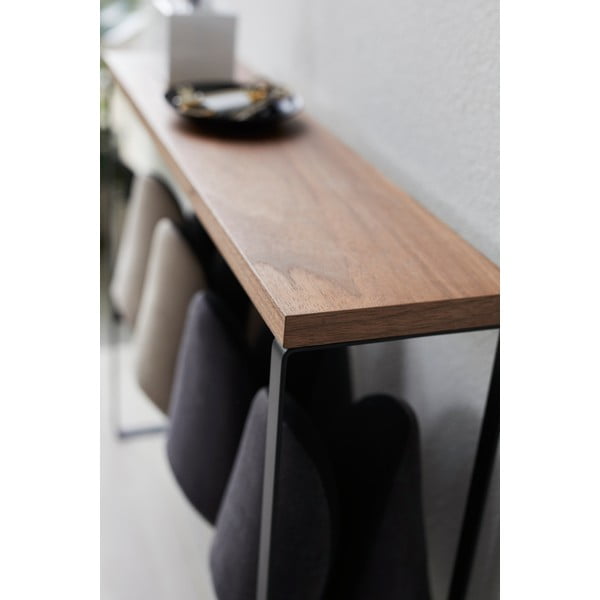 Kovový stojan na přezůvky v černo-přírodní barvě Tower – YAMAZAKI-image-2