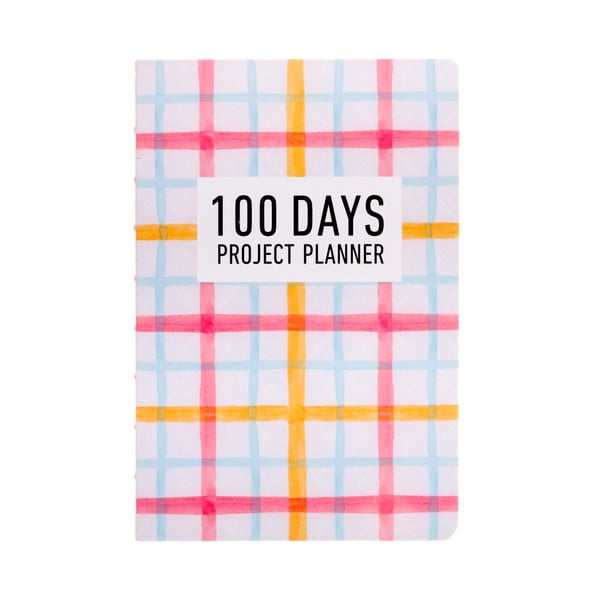 Plánovač Languo 100 Days Pattern, barevný