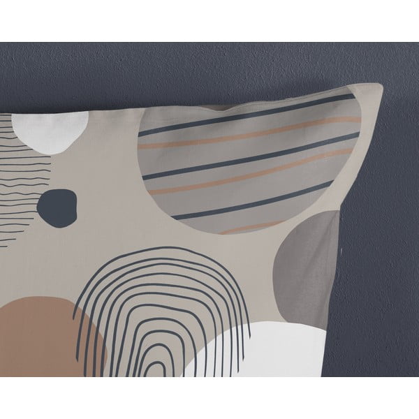 Šedé bavlněné povlečení na jednolůžko/prodloužené 140x220 cm Hendrik – Good Morning-image-3