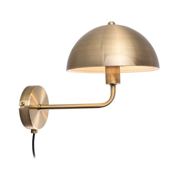 Nástěnná lampa ve zlaté barvě Leitmotiv Bonnet, výška 25 cm-image-2
