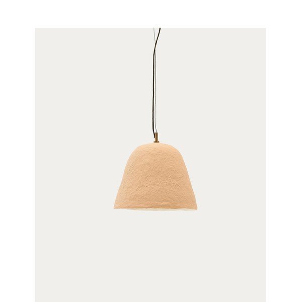 Béžové závěsné svítidlo ø 25 cm Lisora – Kave Home-image-3