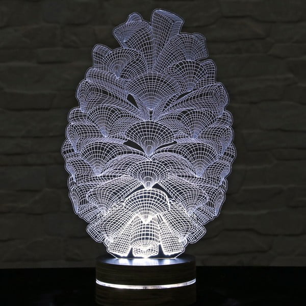 3D stolní lampa Cone