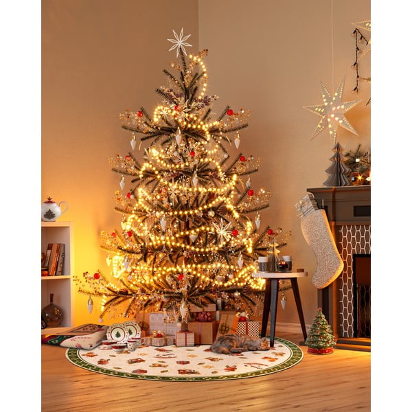 Zelený kulatý koberec s vánočním motivem ø 150 cm Green Christmas – Villeroy&Boch-image-1