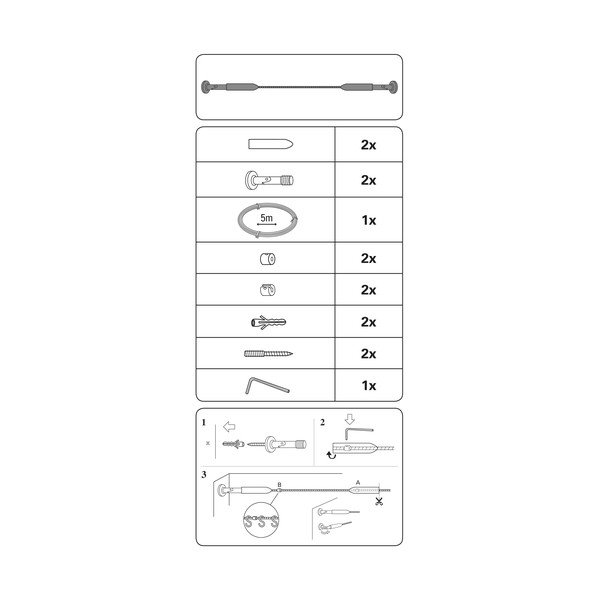 Napínací lanová souprava Race – Gardinia-image-2