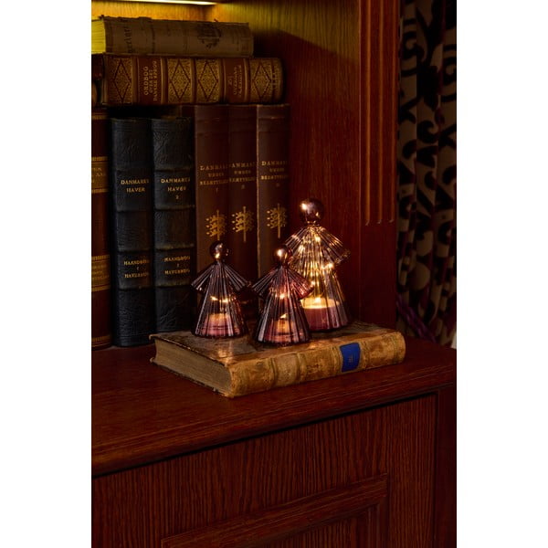 Vínové světelné dekorace v sadě 2 ks ø 6,5 cm Alberte – Sirius-image-1